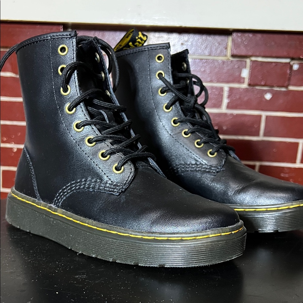 Dr. Martens Black Combat Boots